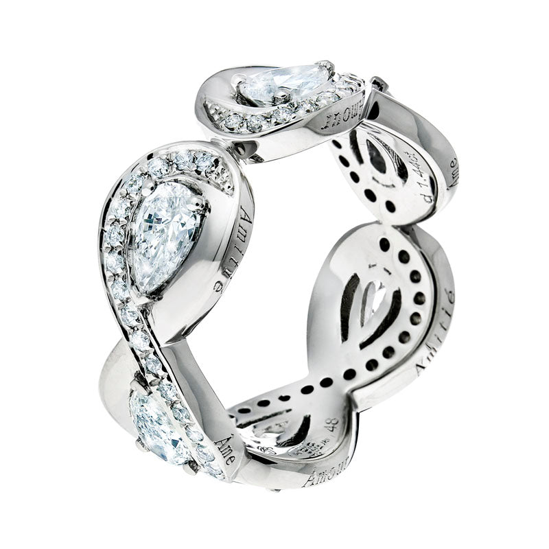 3ternity Diamond Ring in Platinum