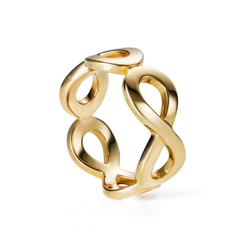 3ternity Ring in 18K Yellow Gold